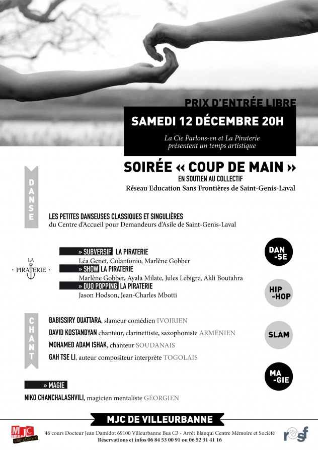 Solidarité, Soirée Coup de Main Décembre 2015