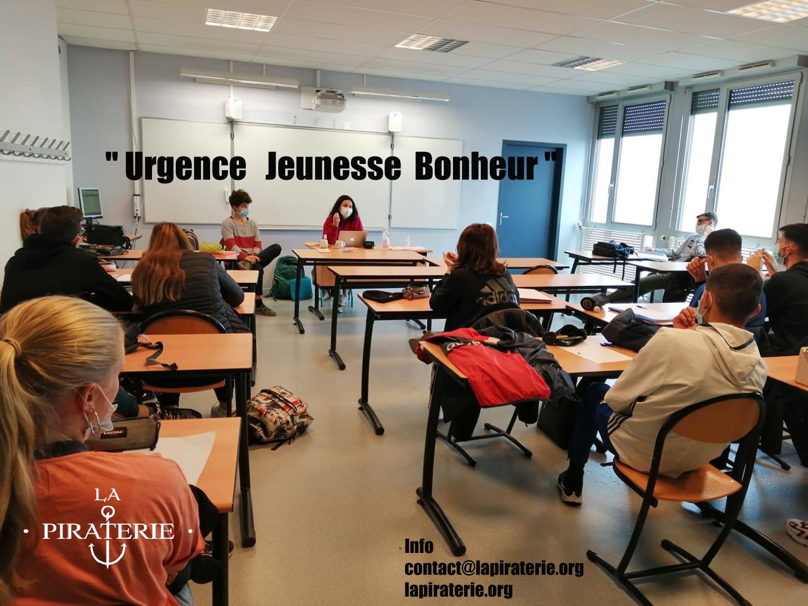 Lycée Bel Air avec URGENCE JEUNESSE BONHEUR 